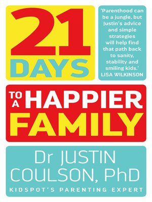 cover image of 21 Days to a Happier Family